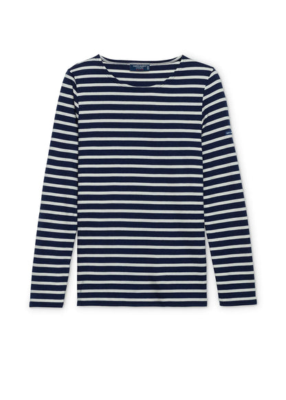 NAVY / ECRU