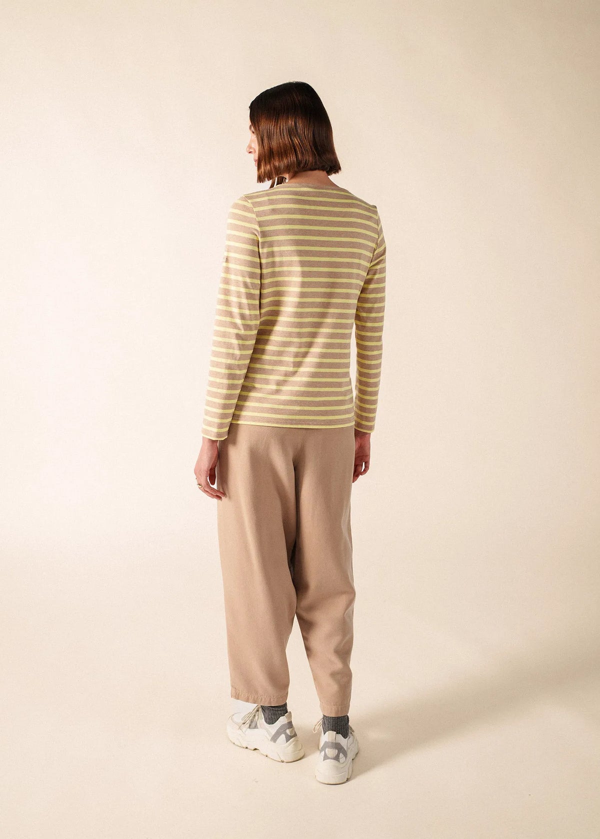 BEIGE MELANGE / BUTTER YELLOW