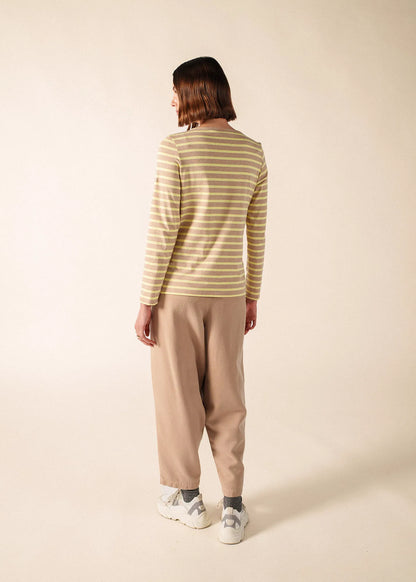 BEIGE MELANGE / BUTTER YELLOW