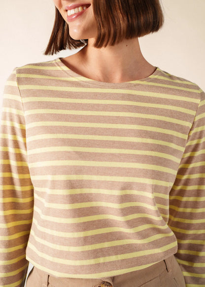 BEIGE MELANGE / BUTTER YELLOW