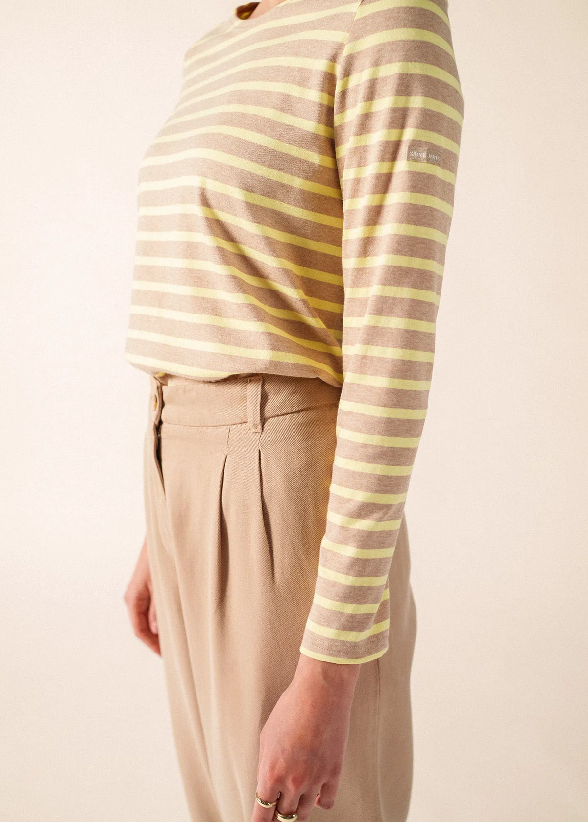 BEIGE MELANGE / BUTTER YELLOW
