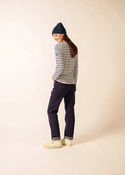 ECRU / NAVY