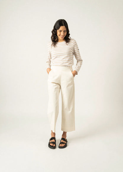 OATMEAL / WHITE