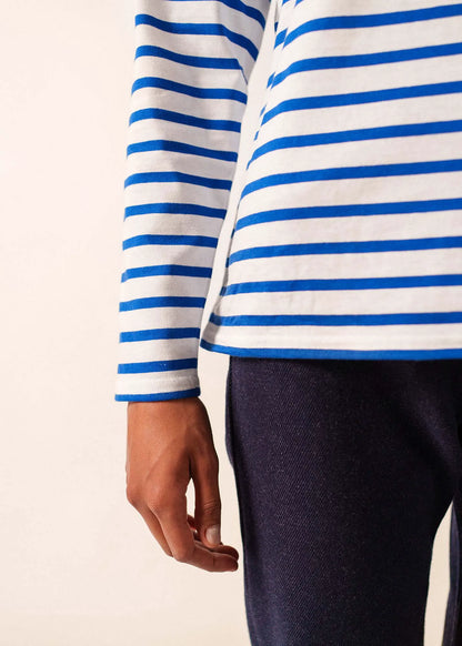 WHITE / ROYAL BLUE