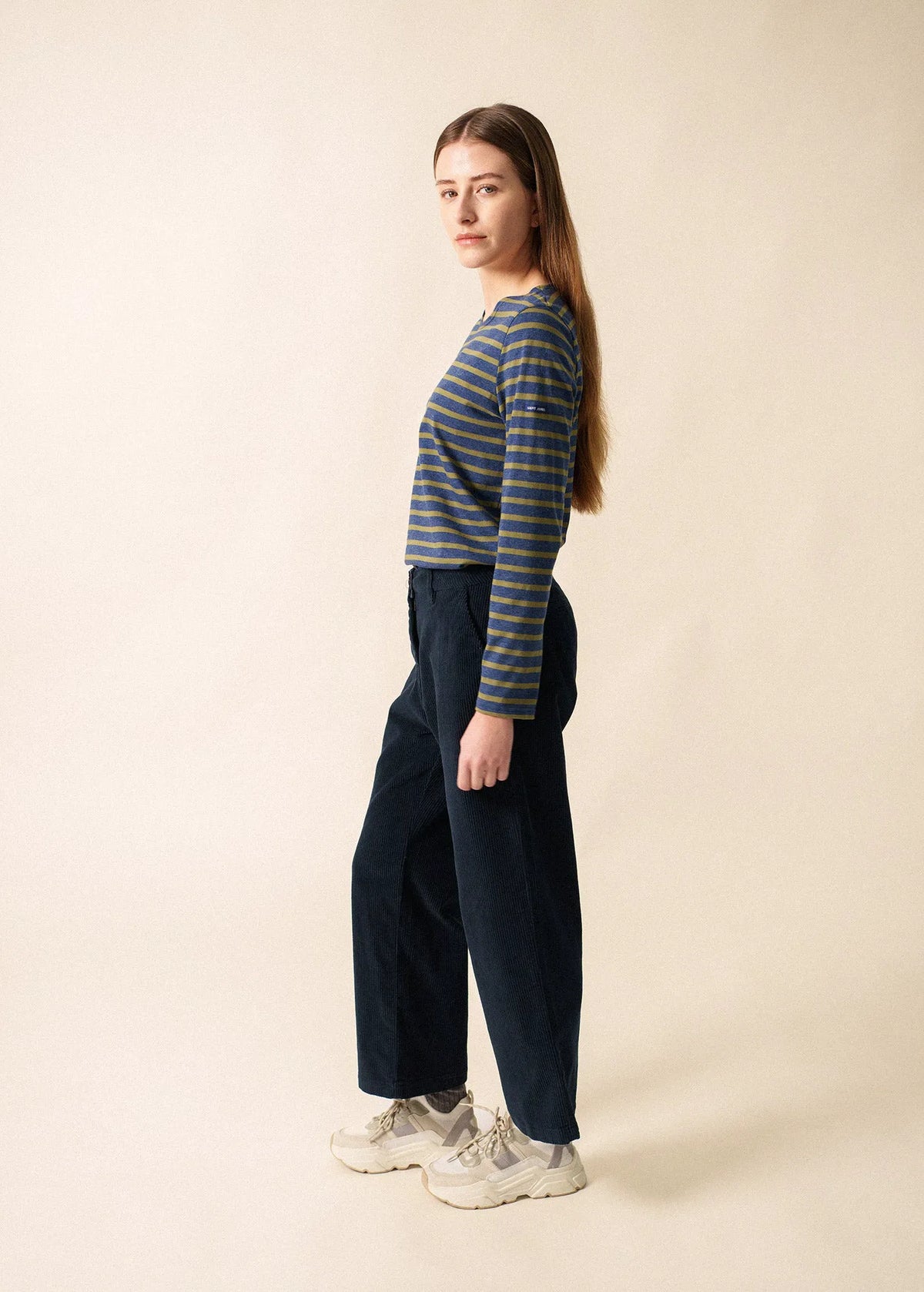 DENIM BLUE / OLIVE GREEN