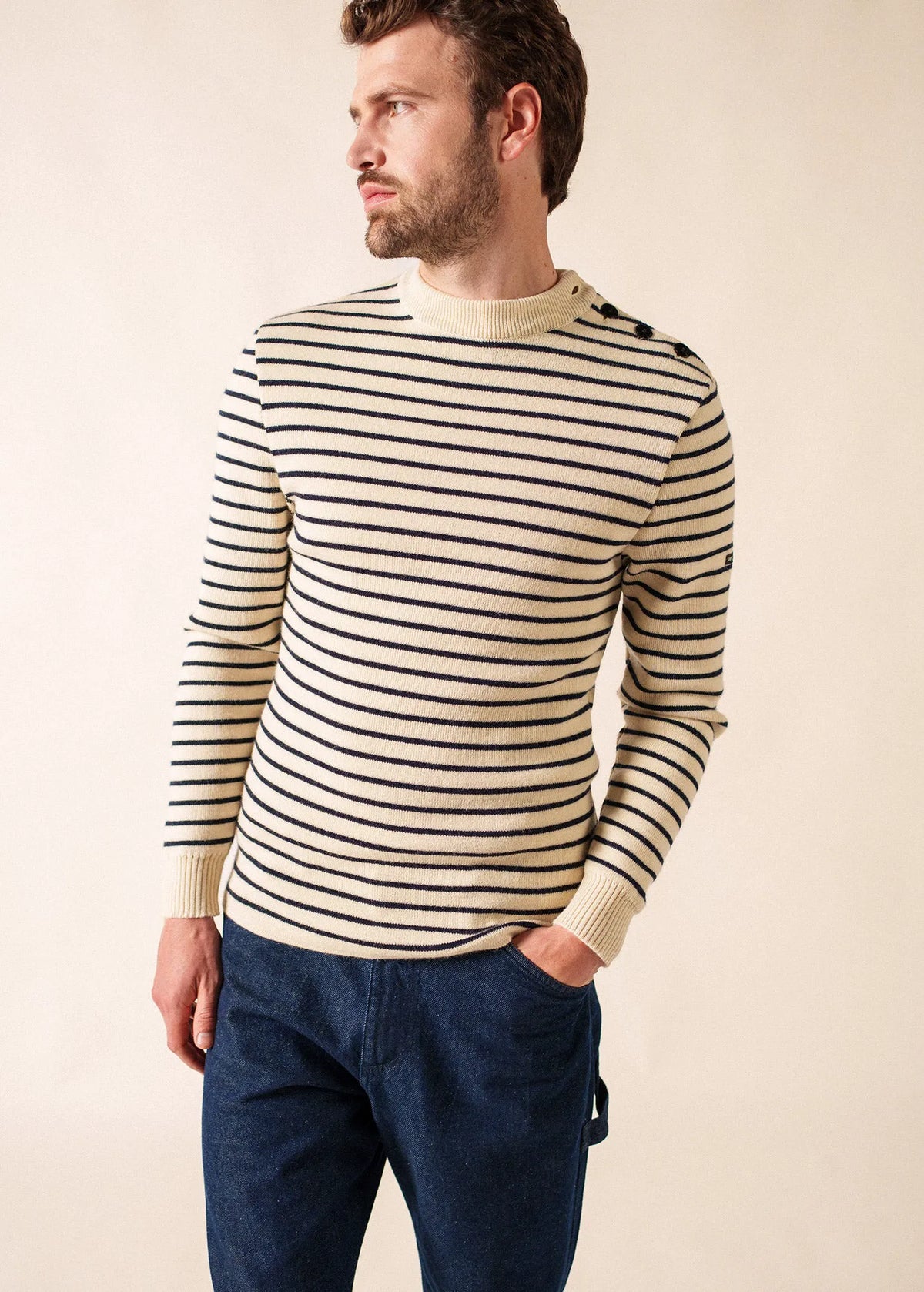 ECRU / NAVY