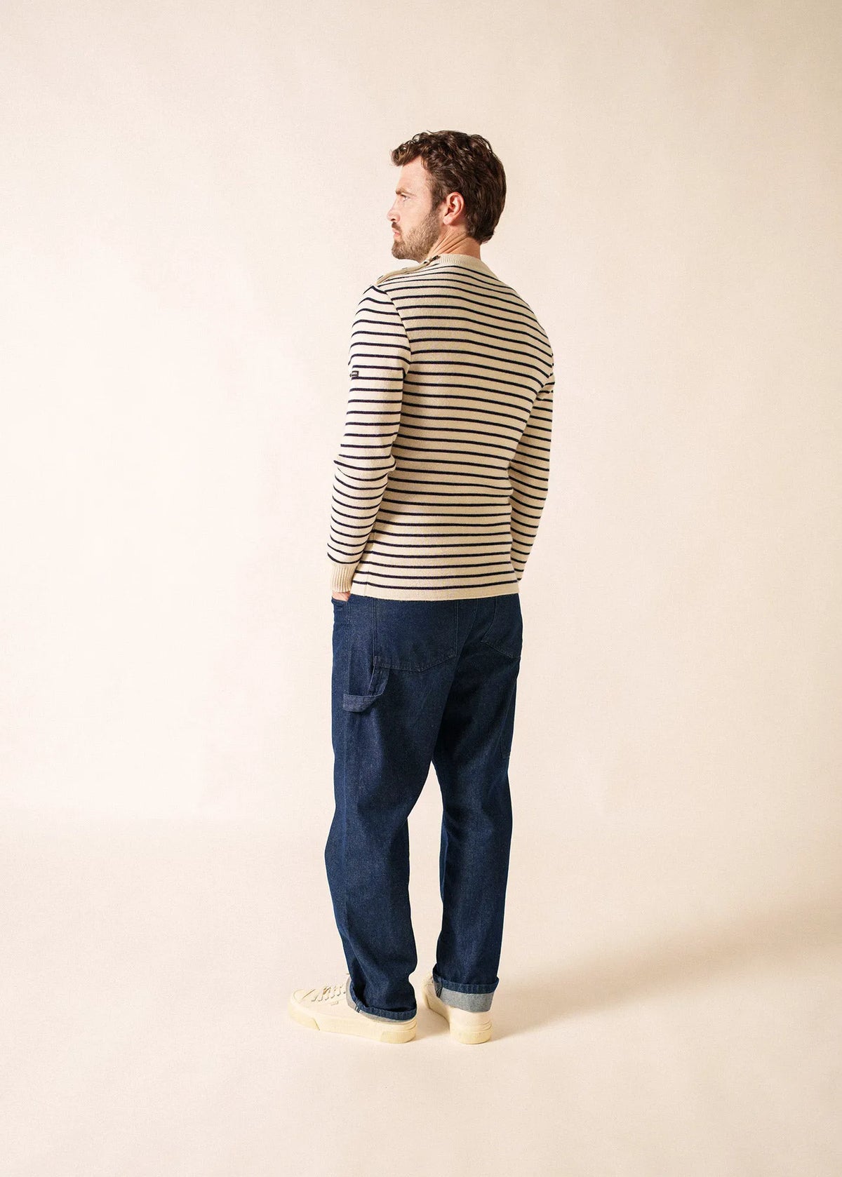 ECRU / NAVY
