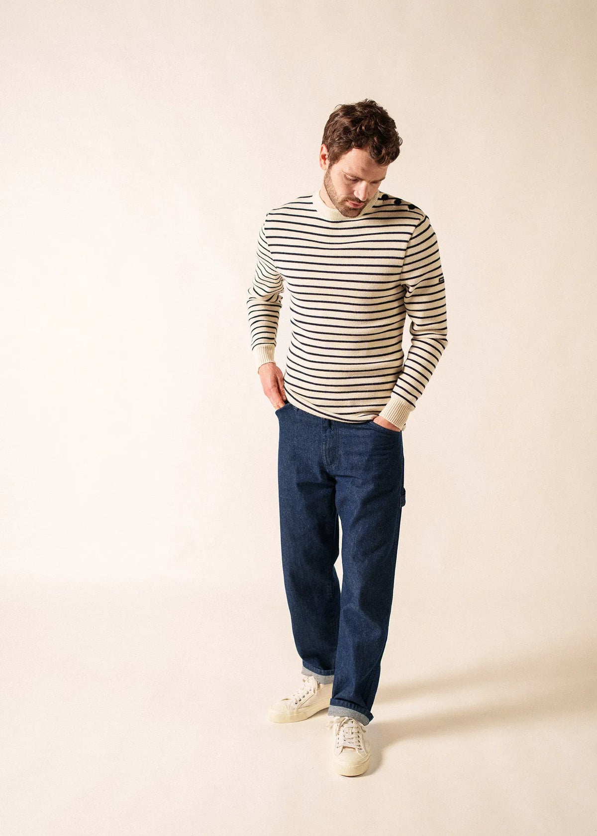 ECRU / NAVY