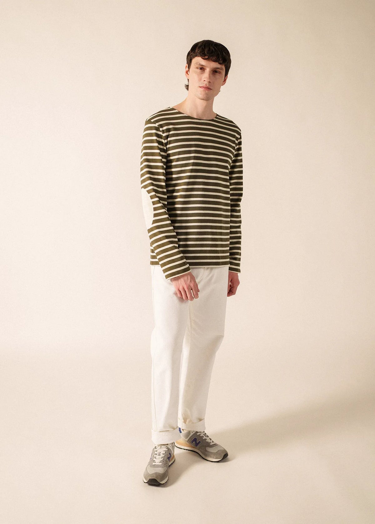 MOSS GREEN / ECRU / ECRU