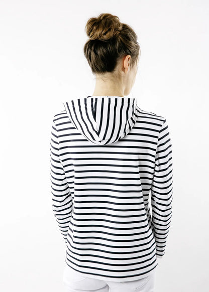 WHITE / NAVY