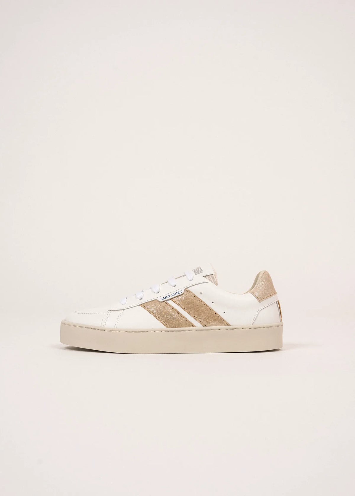 WHITE / GOLD LUREX