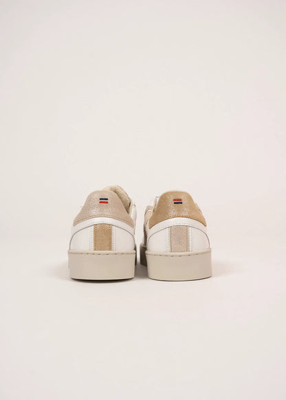 WHITE / GOLD LUREX