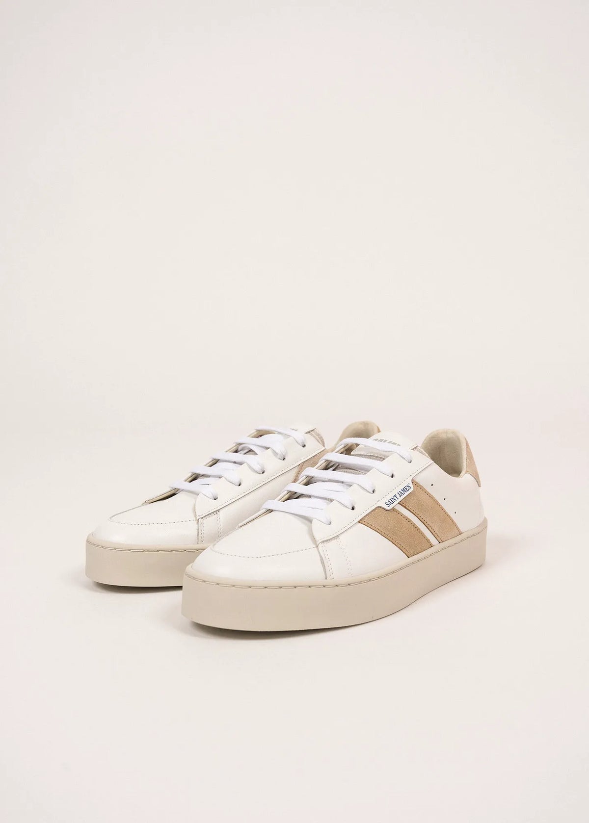 WHITE / GOLD LUREX