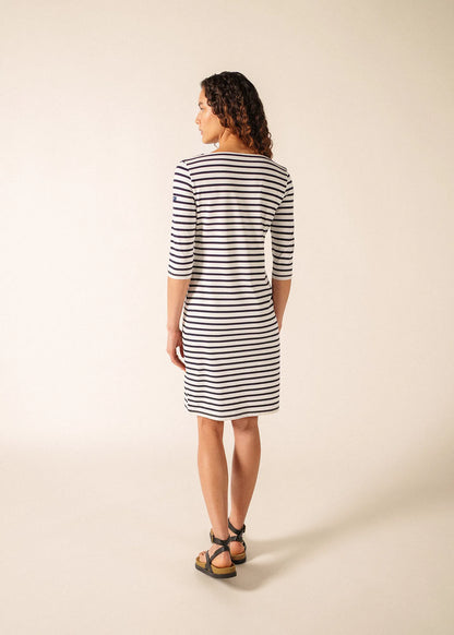 WHITE / NAVY