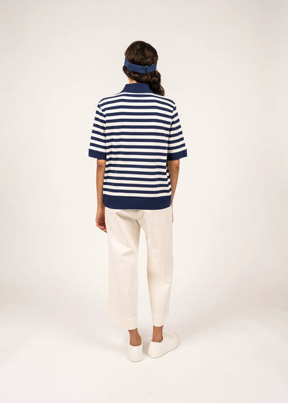 INDIGO / IVORY