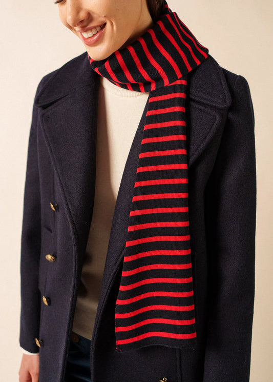 NAVY / RED