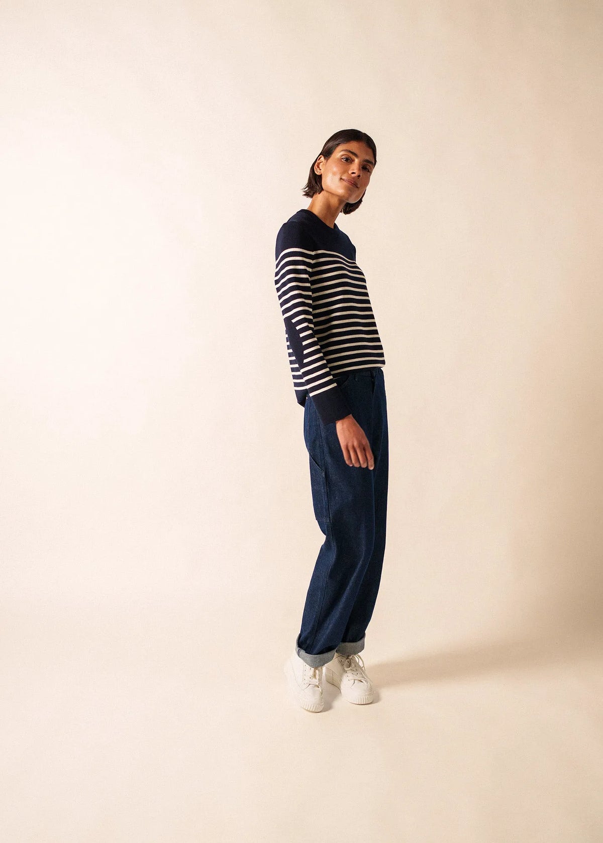 NAVY / IVORY