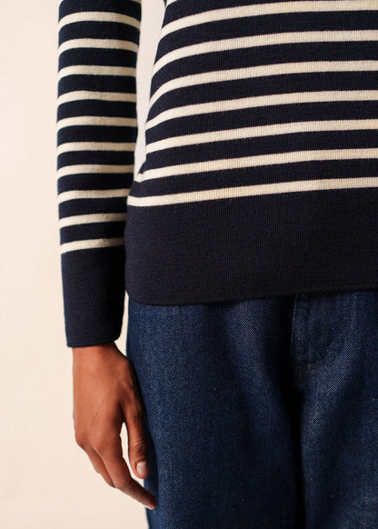 NAVY / IVORY