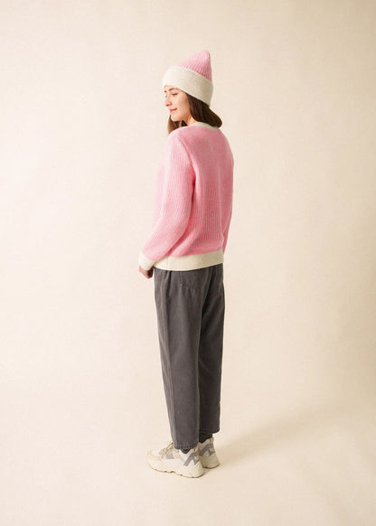 WINTER WHITE / BRIGHT PINK