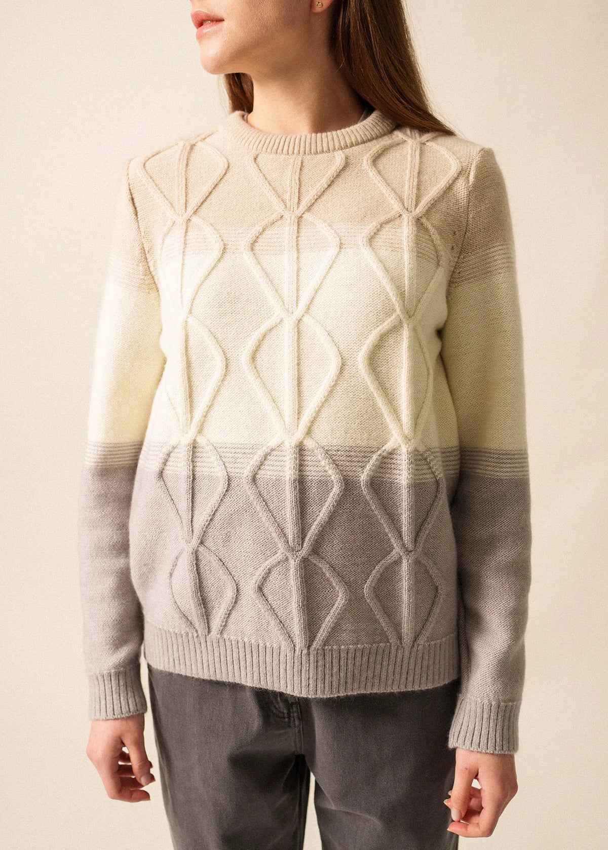 GRAY/ WINTER WHITE /BEIGE