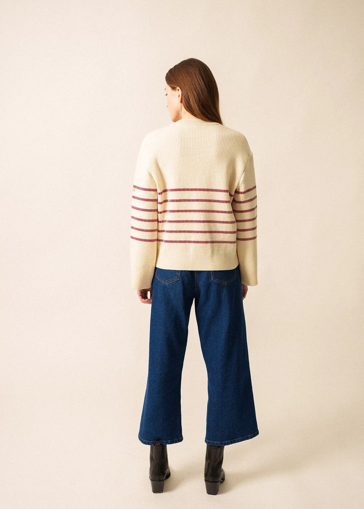 ECRU / MAROON