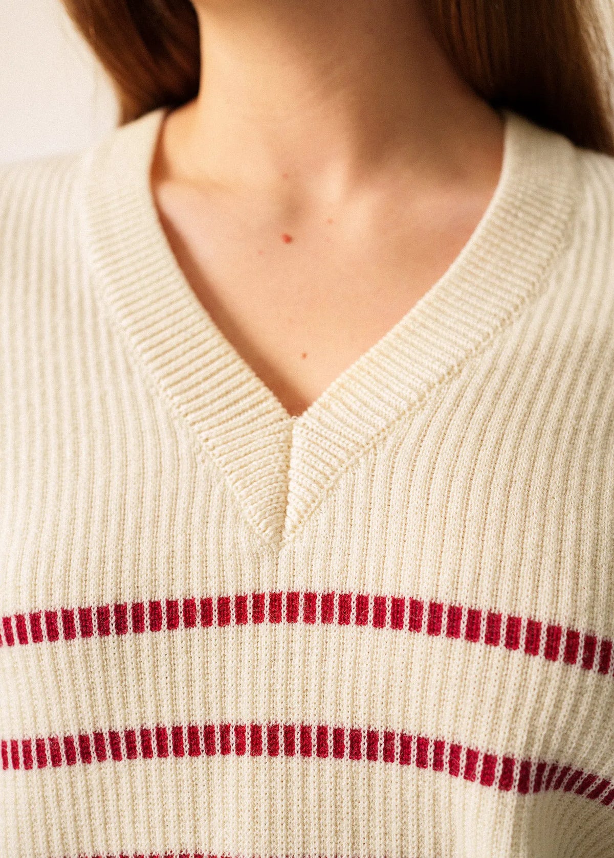 ECRU / MAROON