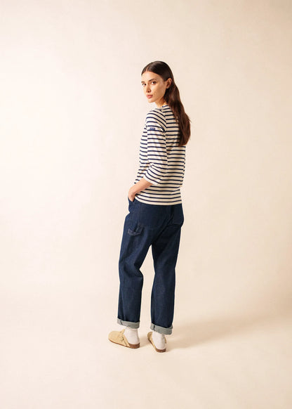 ECRU / NAVY
