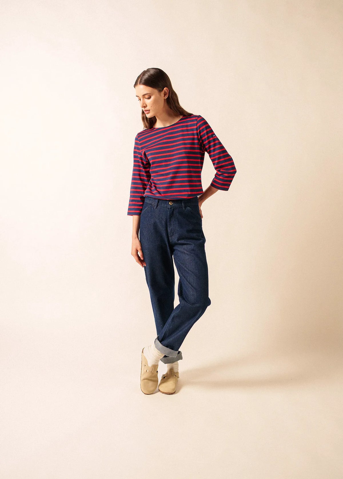 NAVY / RED