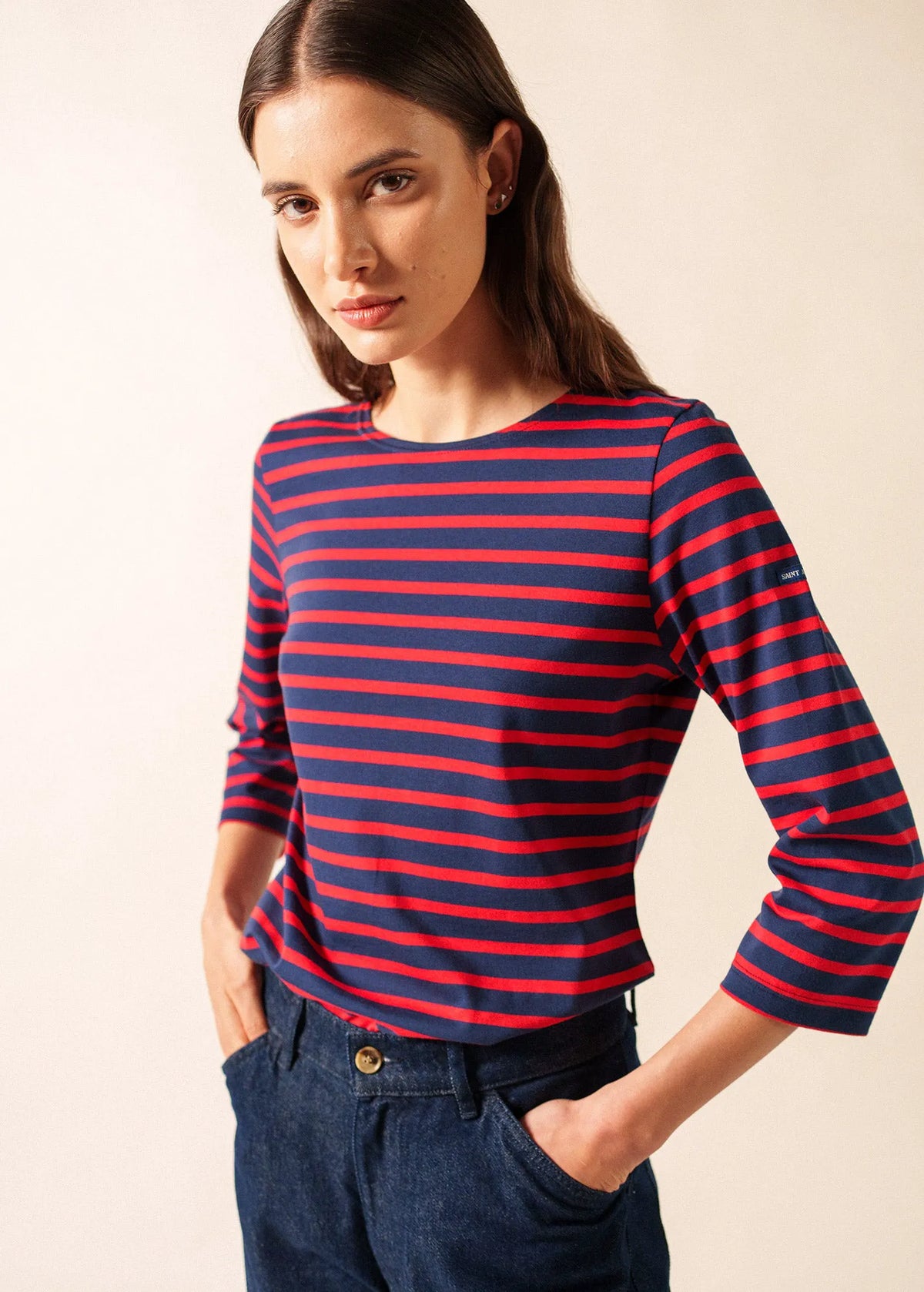 NAVY / RED
