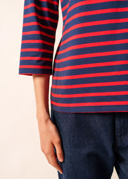 NAVY / RED