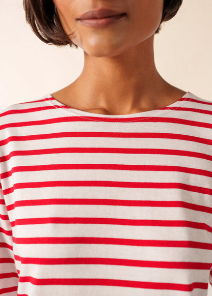 WHITE / RED