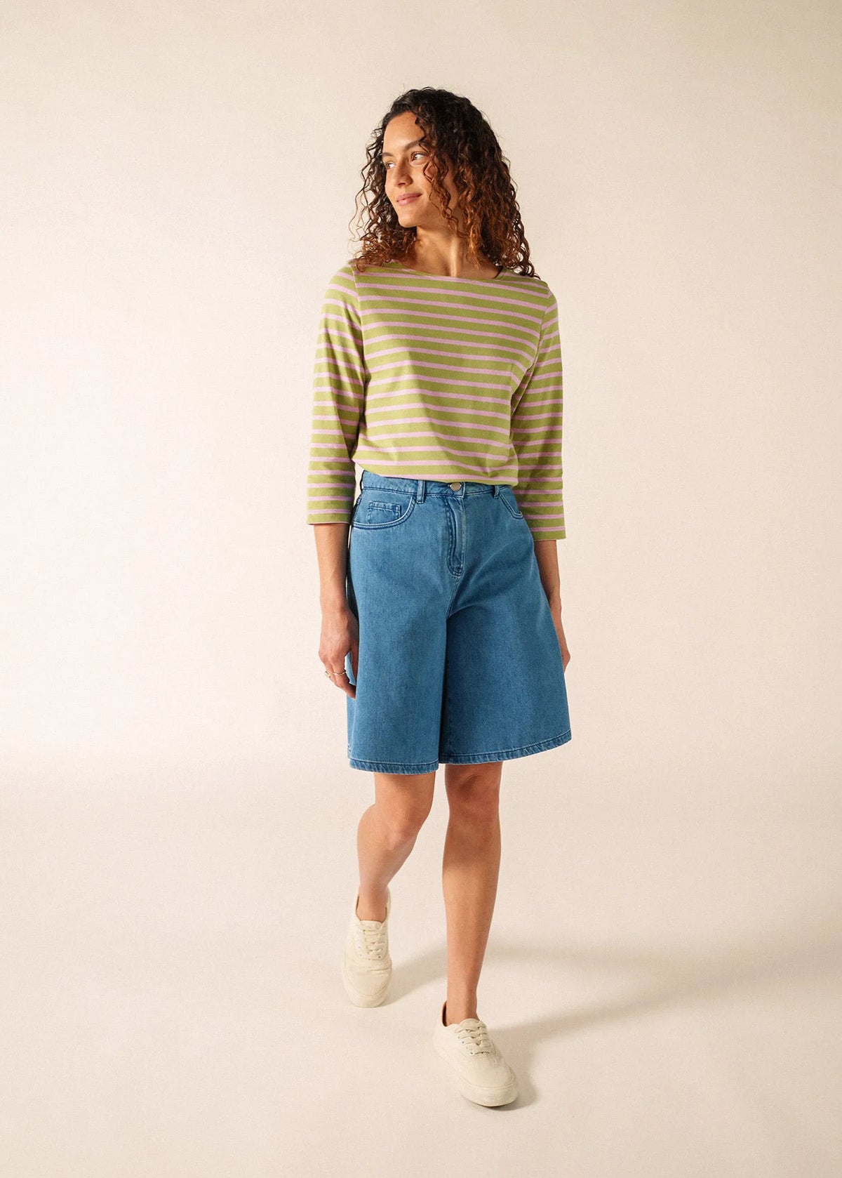SAGE OLIVE / TEA ROSE PINK