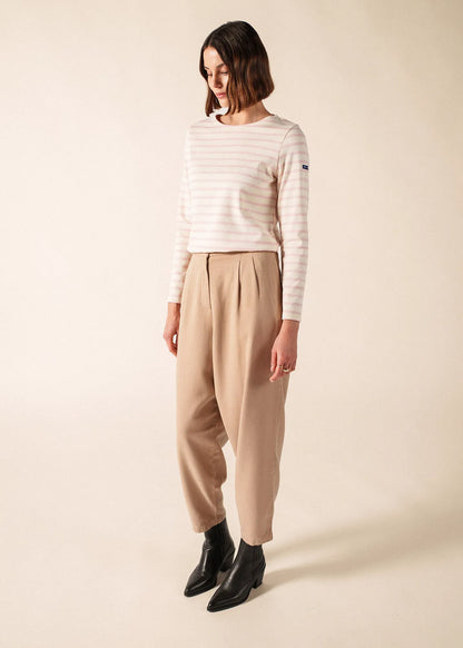 ECRU/PALE PINK