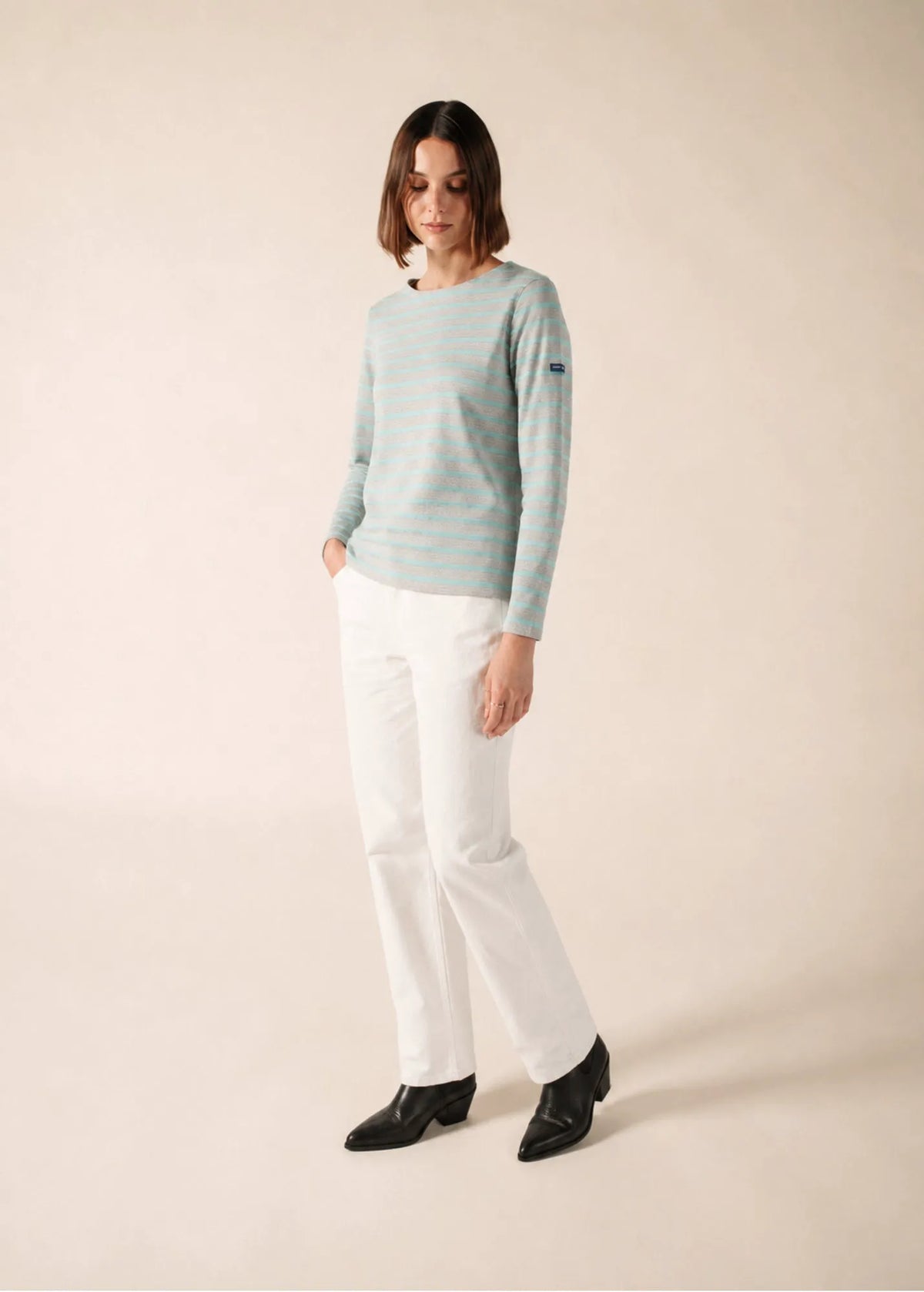 PEARL  MELANGE / LIGHT COASTAL BLUE