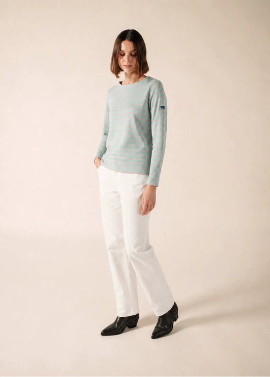 PEARL  MELANGE / LIGHT COASTAL BLUE