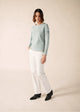 PEARL  MELANGE / LIGHT COASTAL BLUE