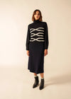 NAVY / IVORY
