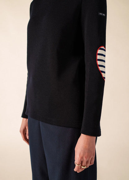 NAVY / ECRU / RED