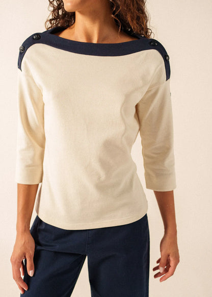 ECRU / NAVY