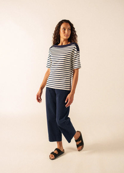 ECRU / NAVY