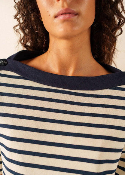 ECRU / NAVY