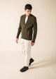 GRAY / OLIVE GREEN