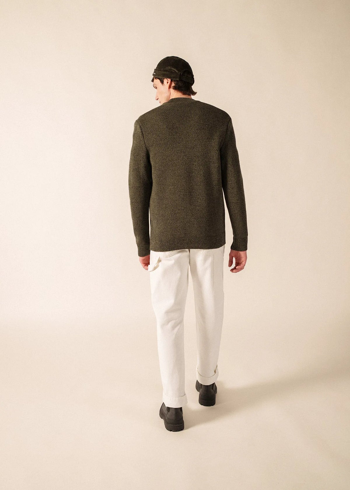 GRAY / OLIVE GREEN
