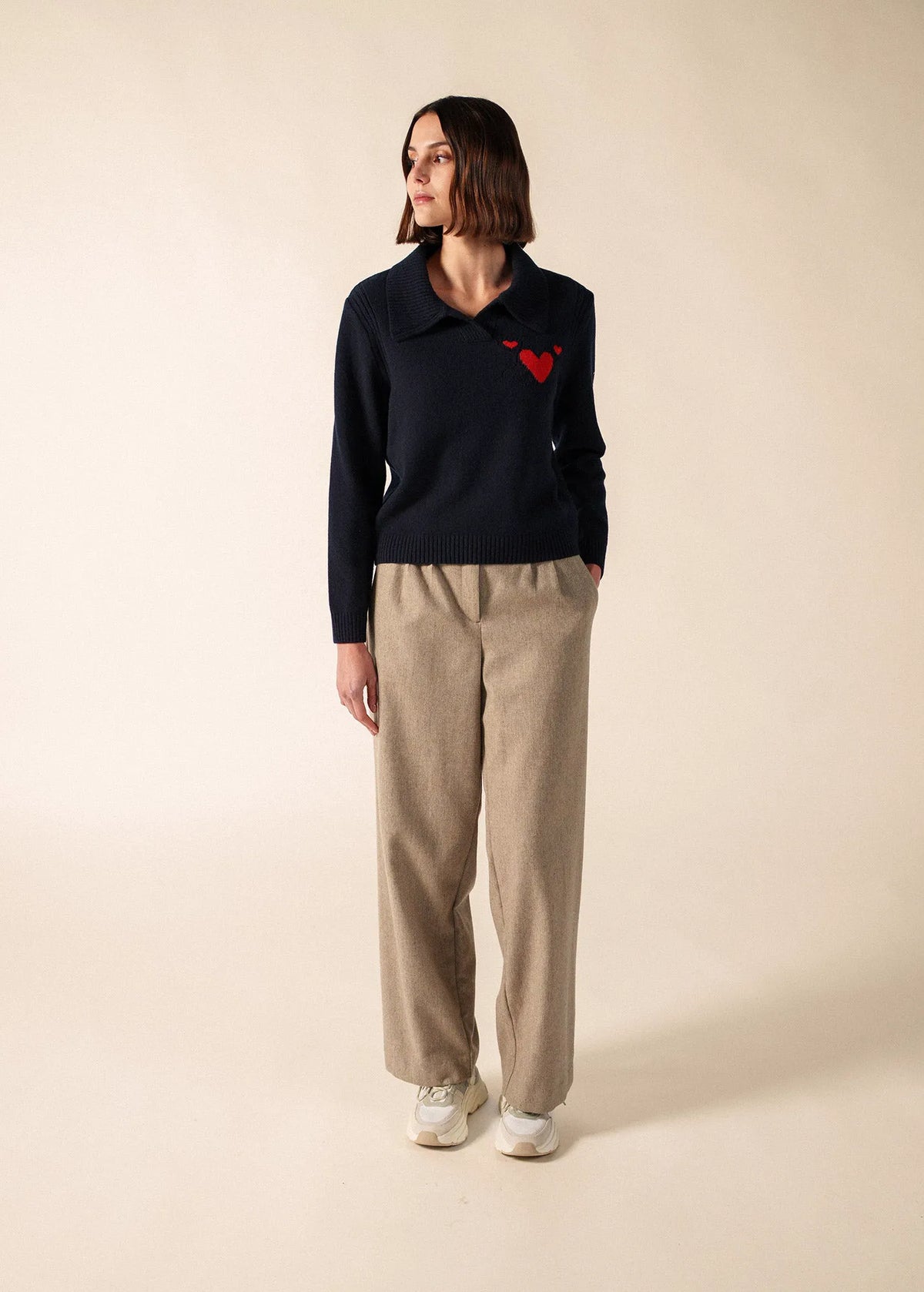 NAVY / RED