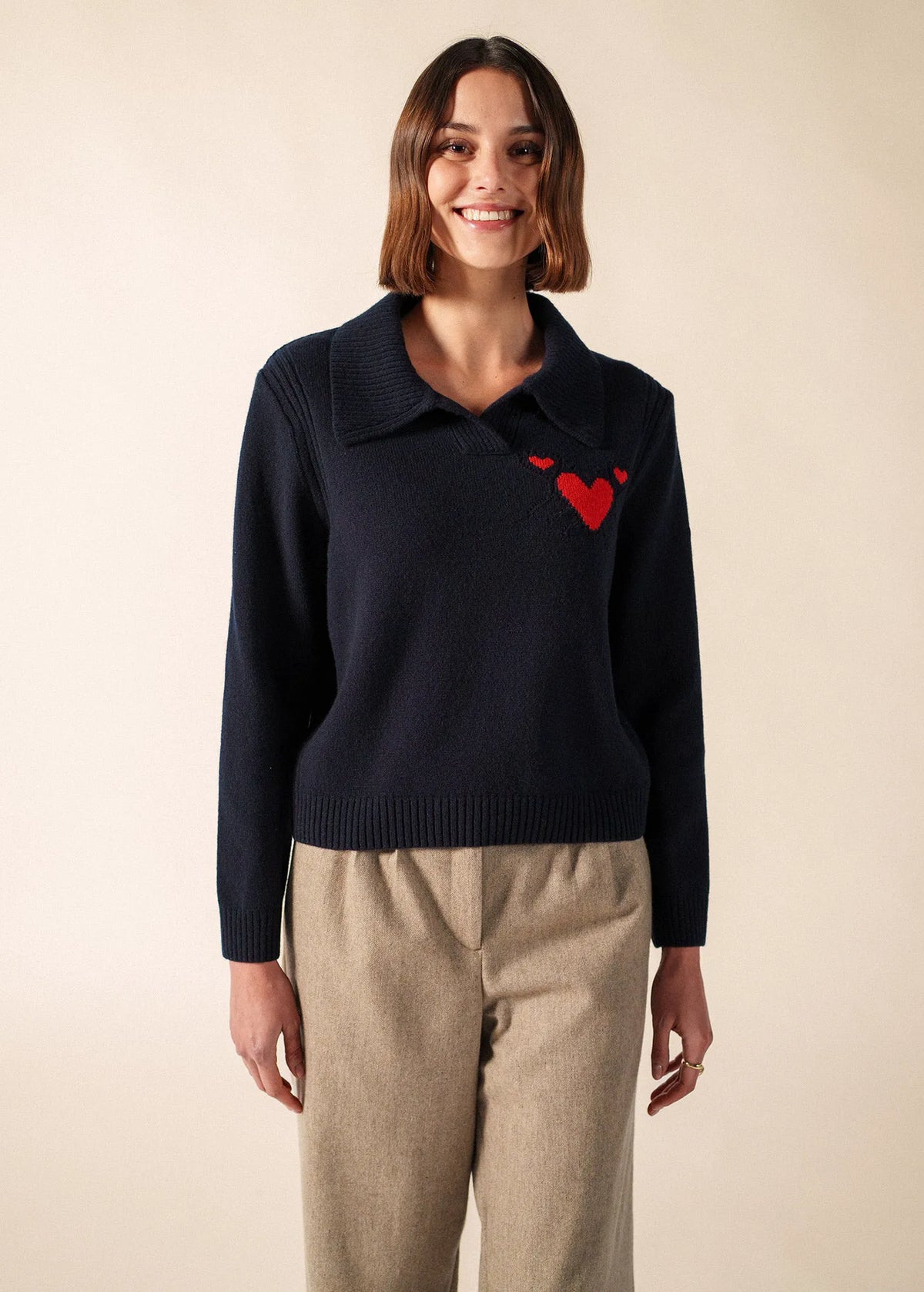 NAVY / RED
