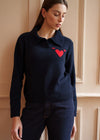 NAVY / RED