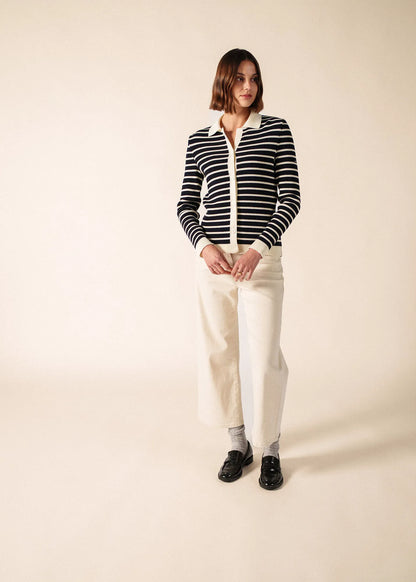 NAVY / IVORY