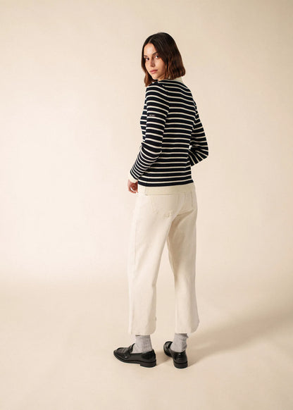 NAVY / IVORY