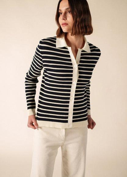 NAVY / IVORY