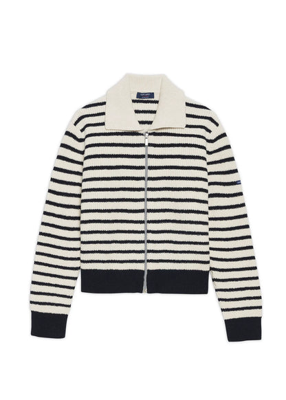 IVORY / NAVY